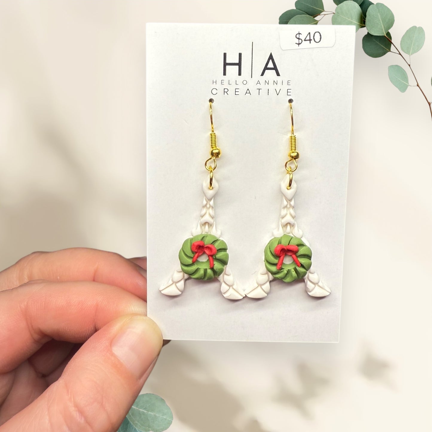 012 - Christmas Earrings