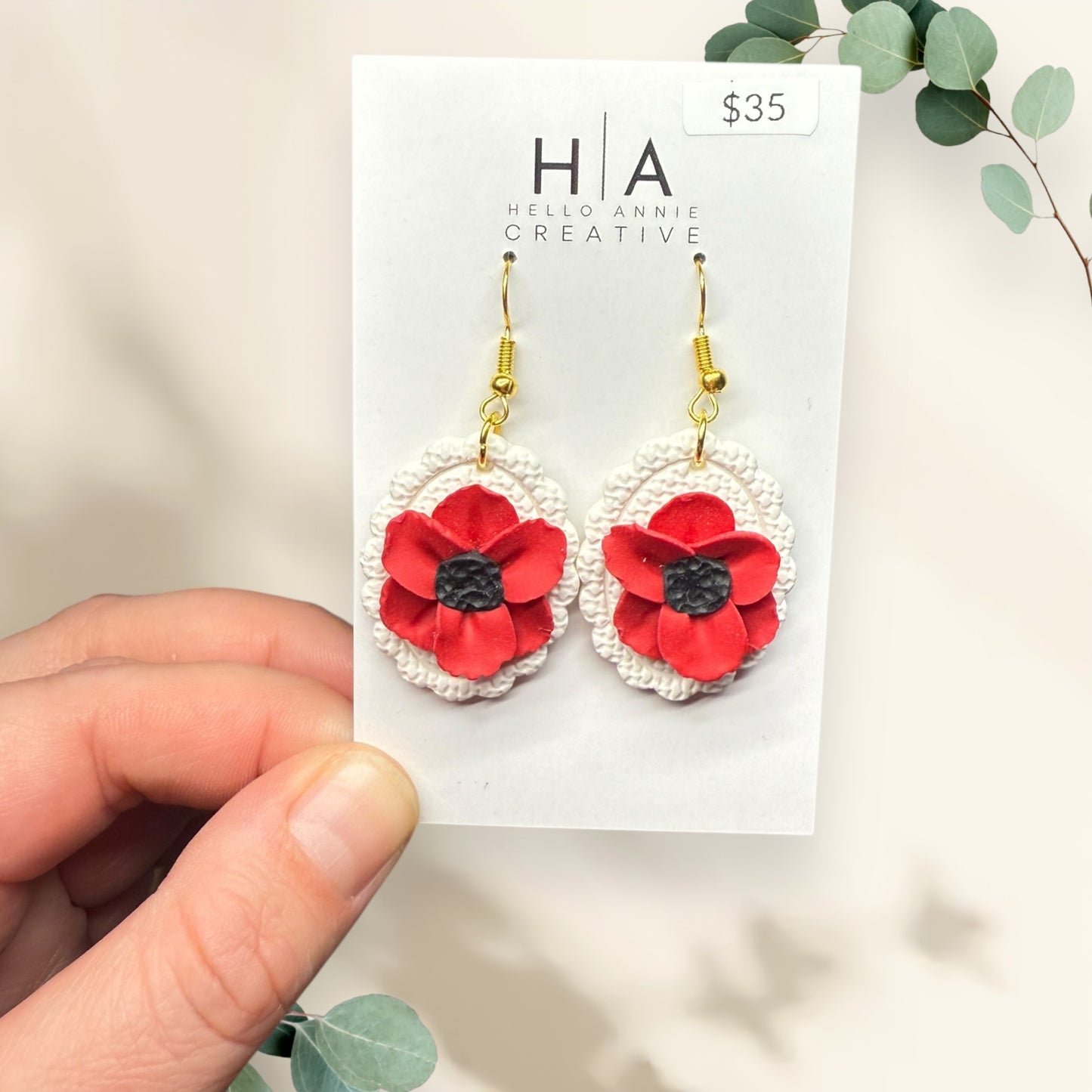 016 - Christmas Earrings