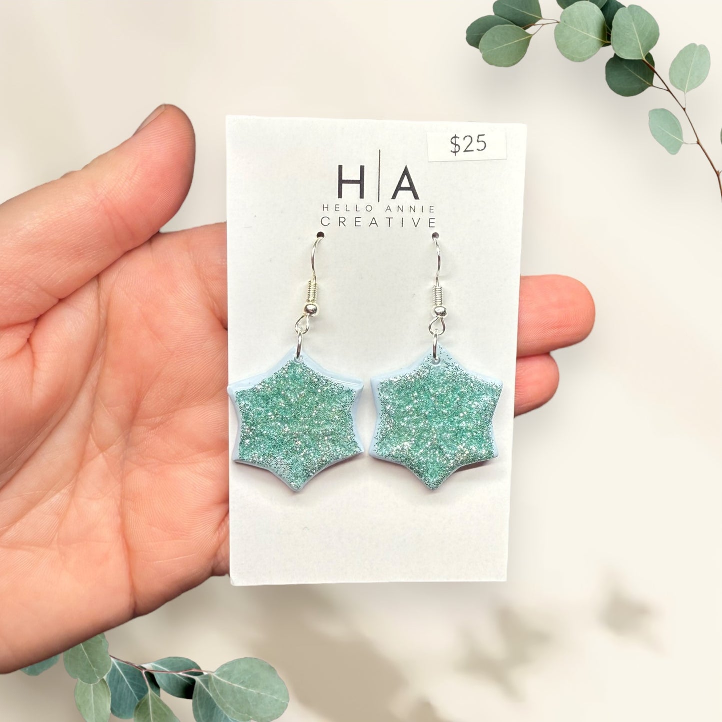 007 - Christmas Earrings