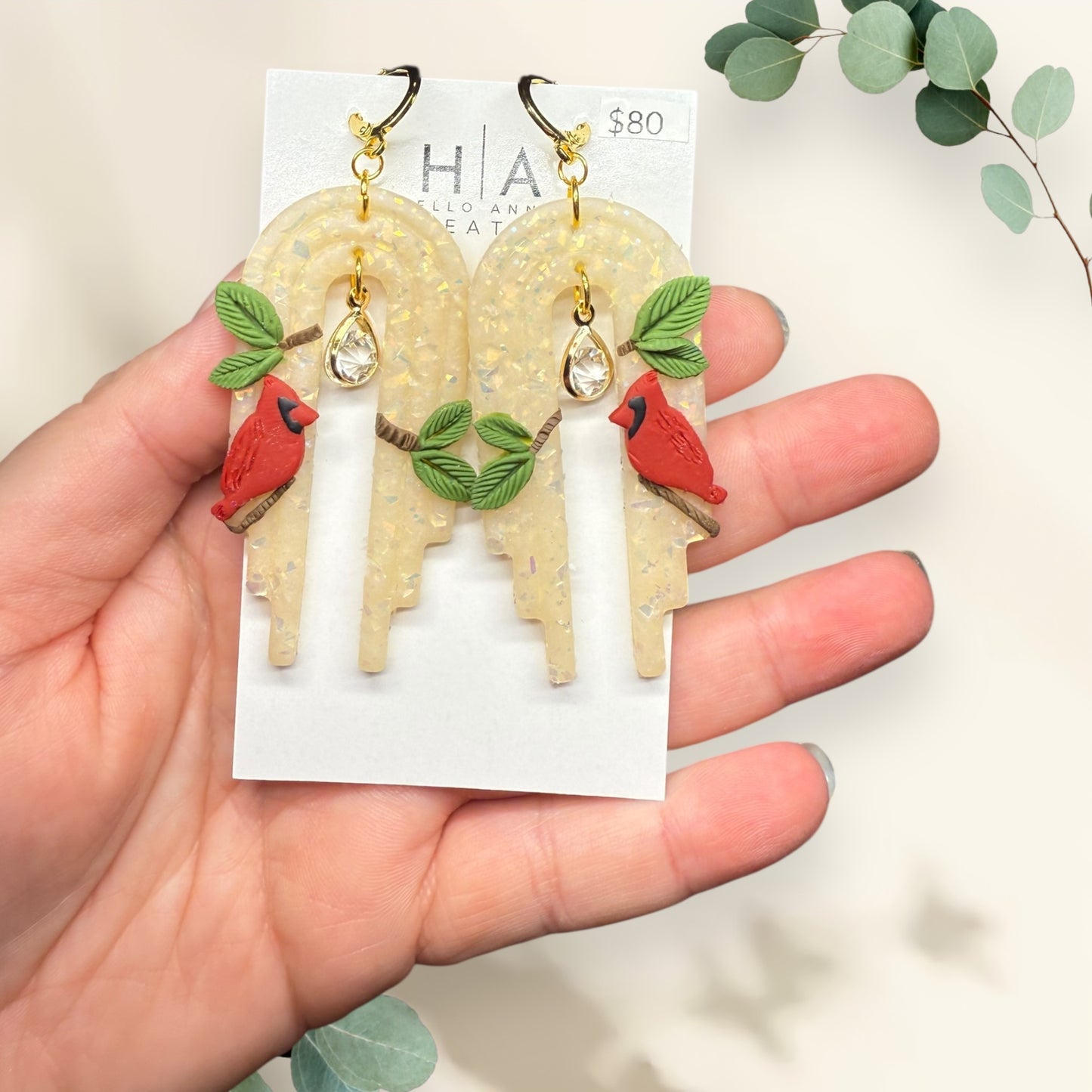 008 - Christmas Earrings
