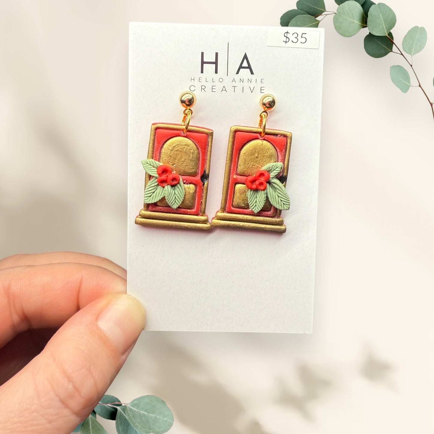 036 - Christmas Earrings