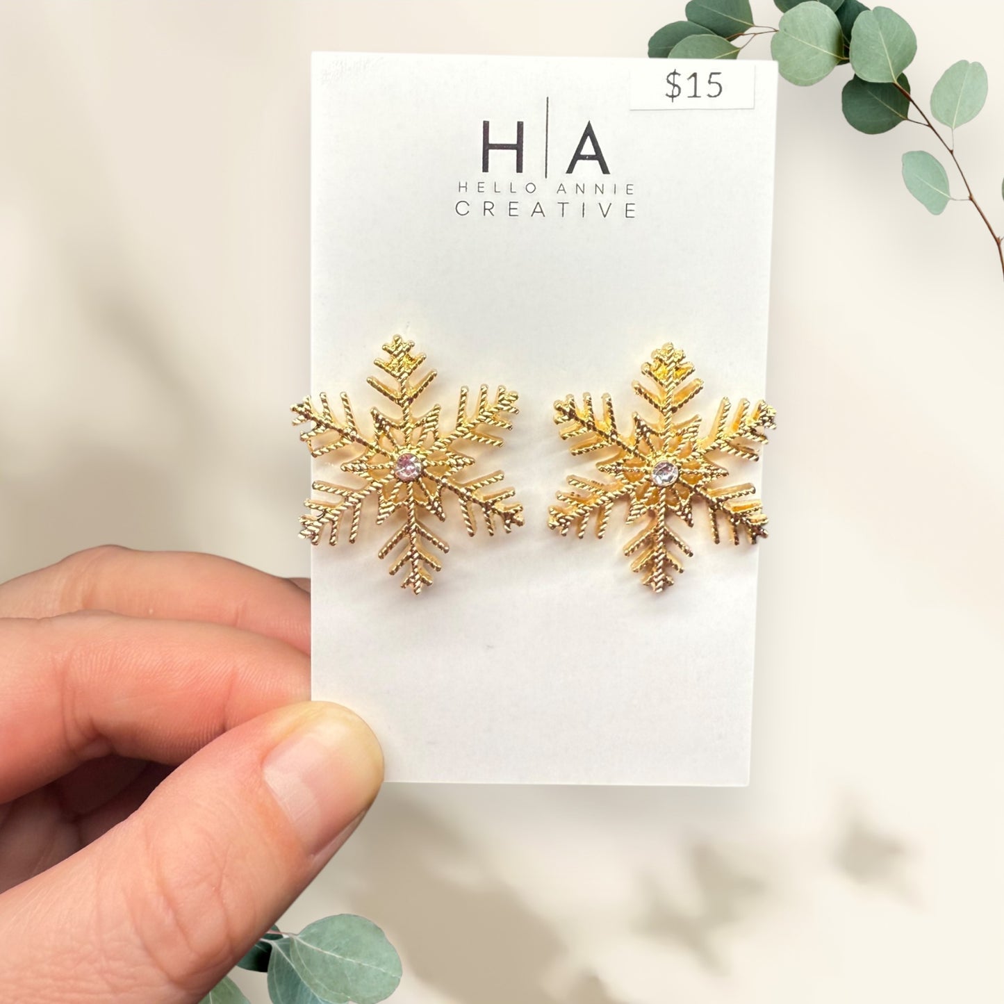 013 - Christmas Earrings