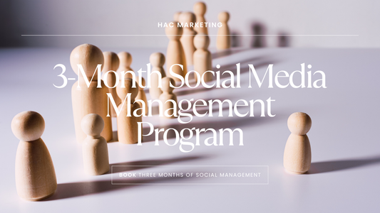 3-Month Support: 
A deeper marketing partnership focused on clarity, consistency, and sustainable growth.
This program is designed to help you build structure, confidence, and momentum over time — without overwhelm.