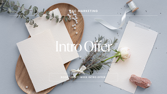 1-Week Intro Offer: Bio Refresh + Content
A one-week introduction to working together, including an Instagram bio refresh, three custom posts, and simple tools to help you move forward with clarity.